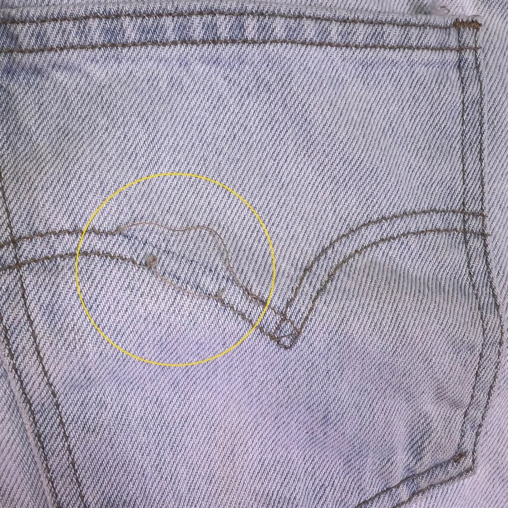 VTG 90s Levis 550 Denim Shorts Men 36 Light Blue Relaxed Jorts Orange Tab Casual